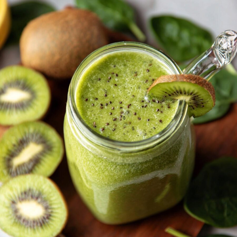 Kiwi Spinach Smoothie