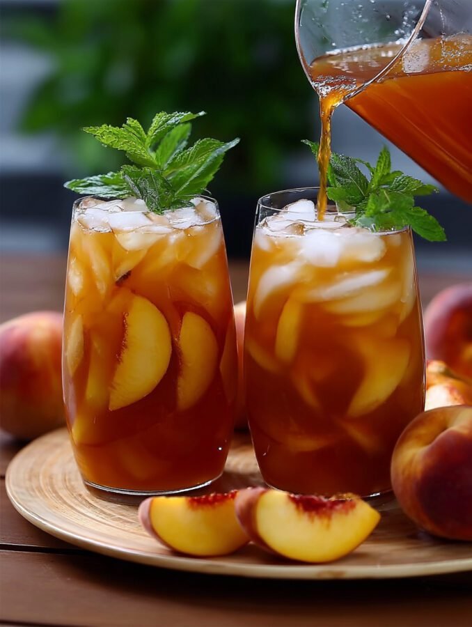 Final Thoughts on Peach Ginger Iced Tea