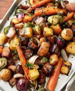 How to Make Balsamic Glazed Roasted Vegetables