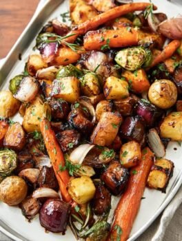 How to Make Balsamic Glazed Roasted Vegetables