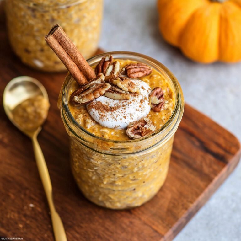 Pumpkin Spice Overnight Oats