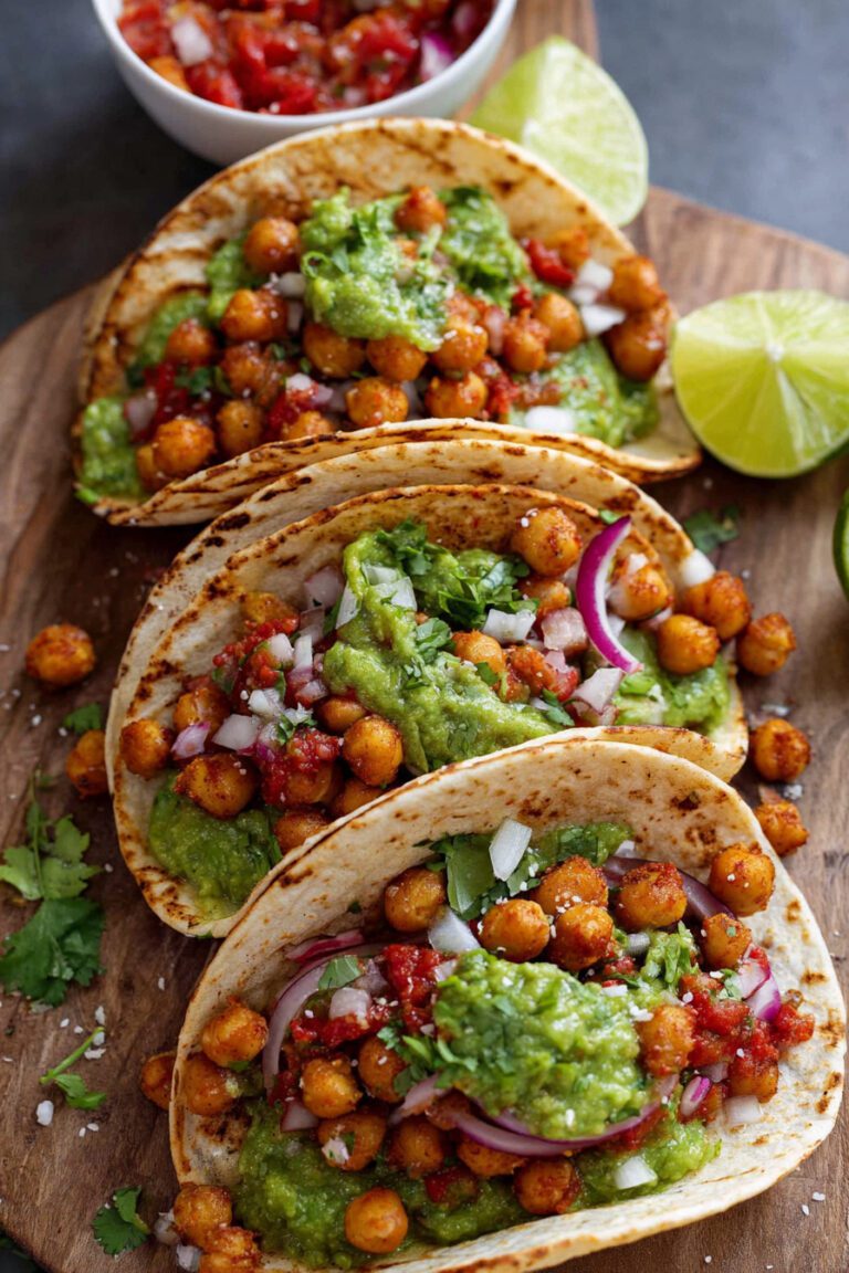 How to Make Spicy Chickpea Tacos