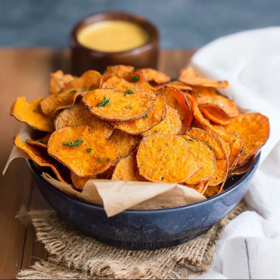 Oven-Baked Sweet Potato Chips: Your New Healthy Obsession