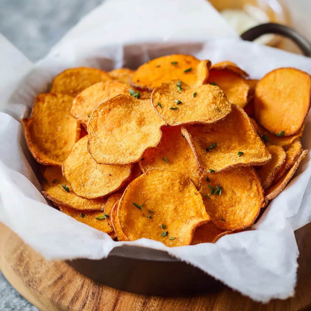 Delicious Variations of Oven-Baked Sweet Potato Chips
