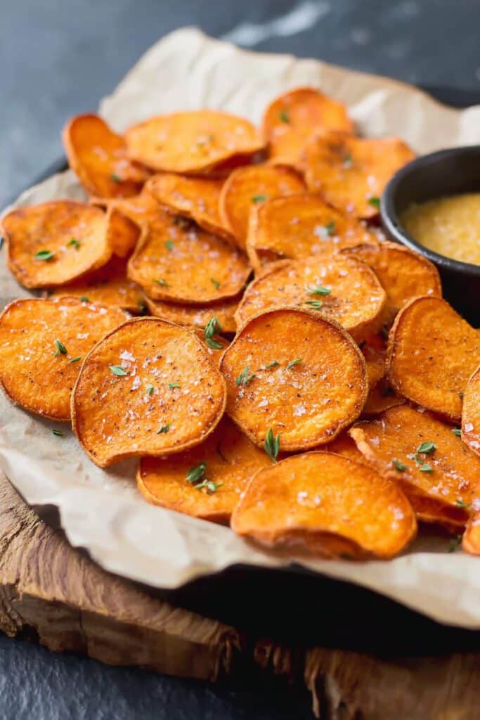 Delicious Variations of Oven-Baked Sweet Potato Chips