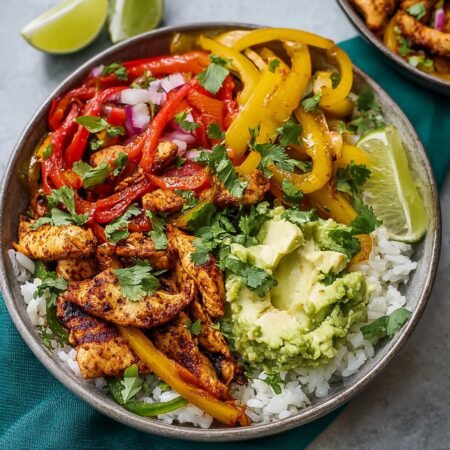 Chicken Fajita Bowls Dinner