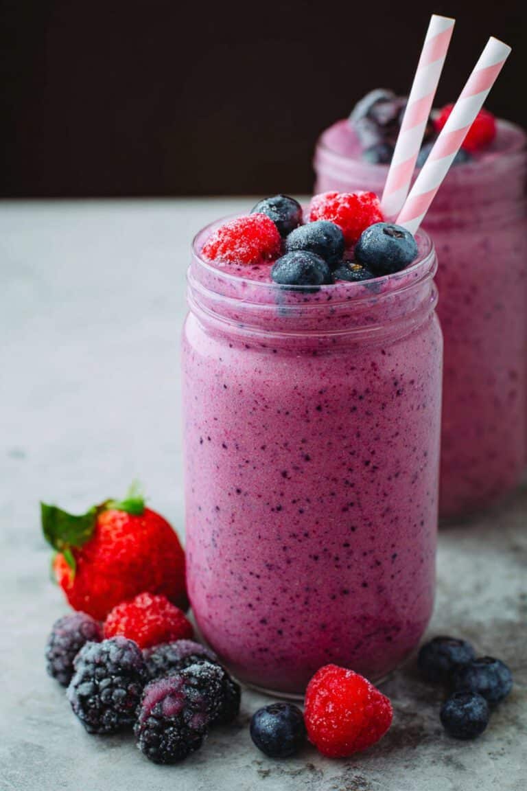 Greek Yogurt Berry Smoothie