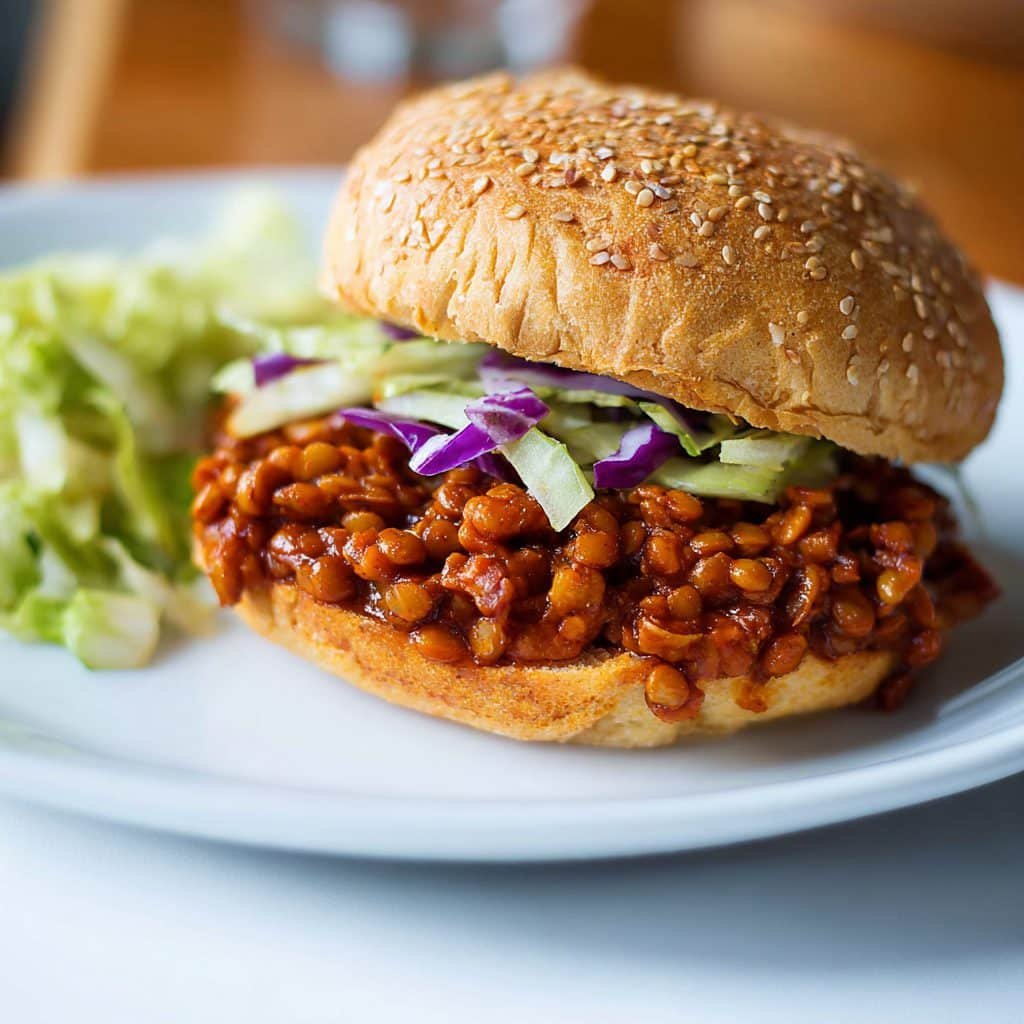 Vegan Lentil Sloppy Joes