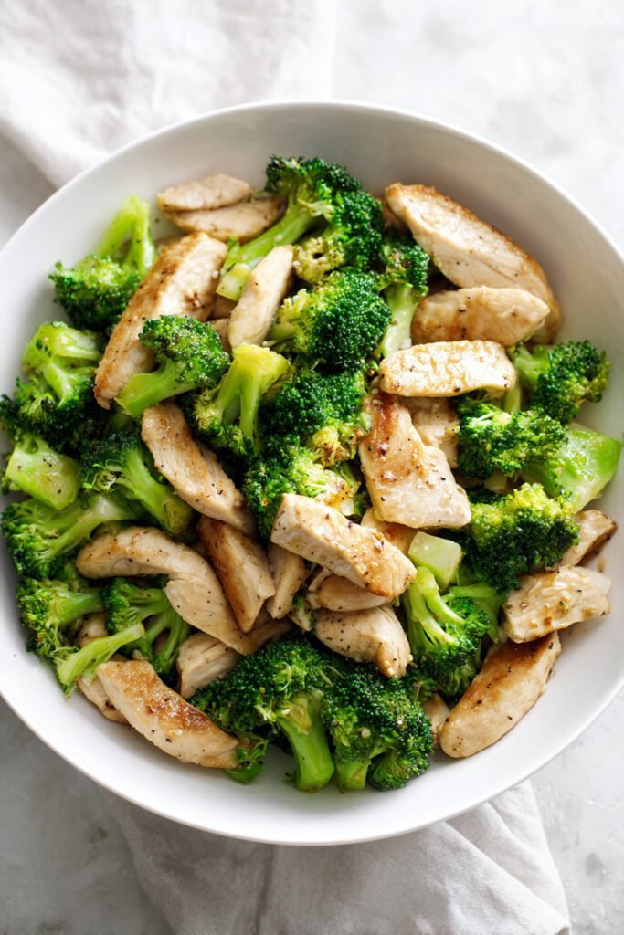 Chicken and Broccoli
