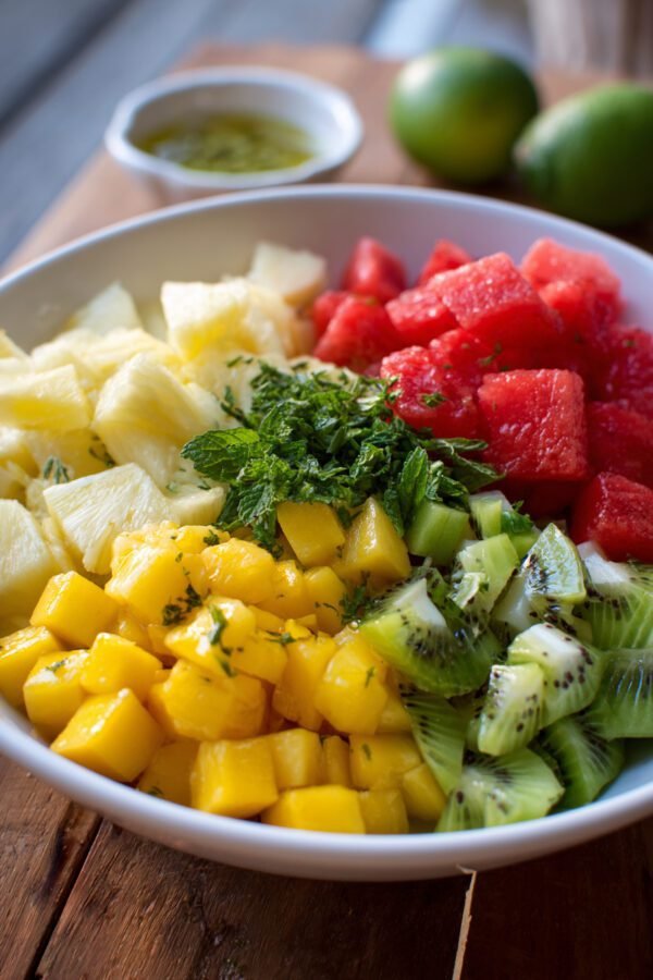 Fruit Salad with Honey