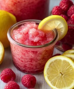 Raspberry Lemonade Slush