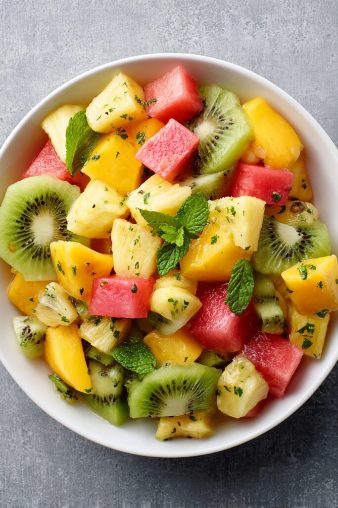 Fruit Salad with Honey