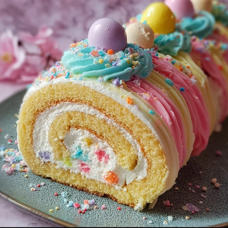 Easter Cake Roll