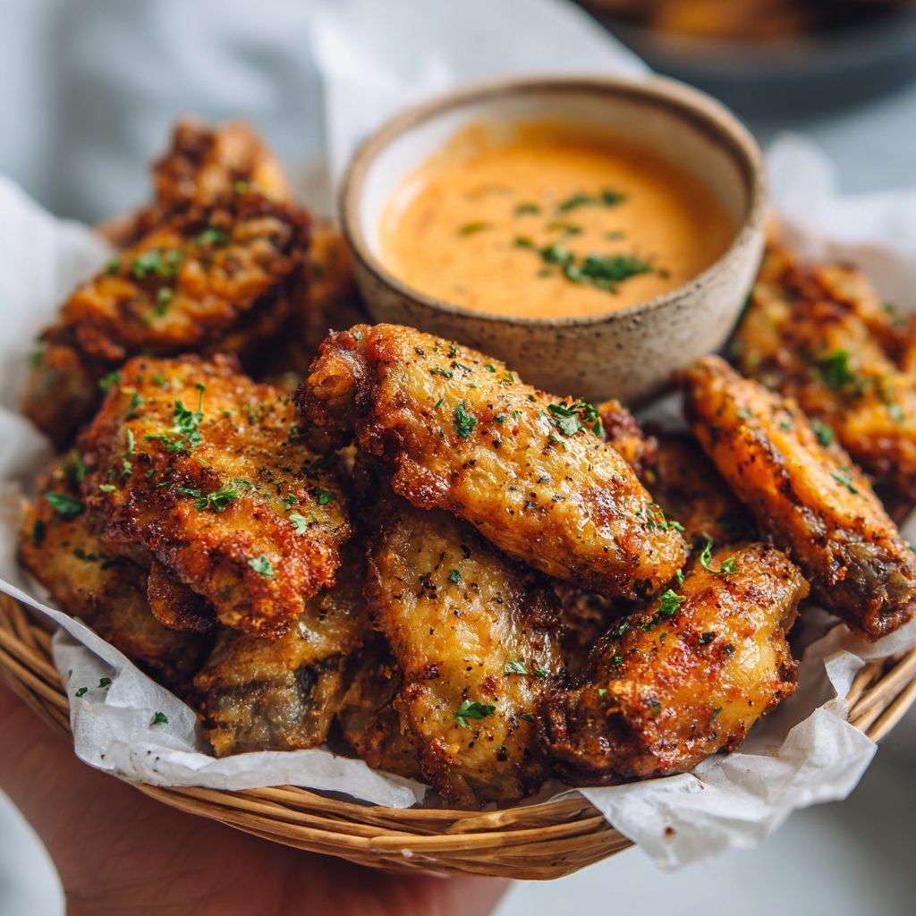 Crispy Air Fryer Chicken Wings