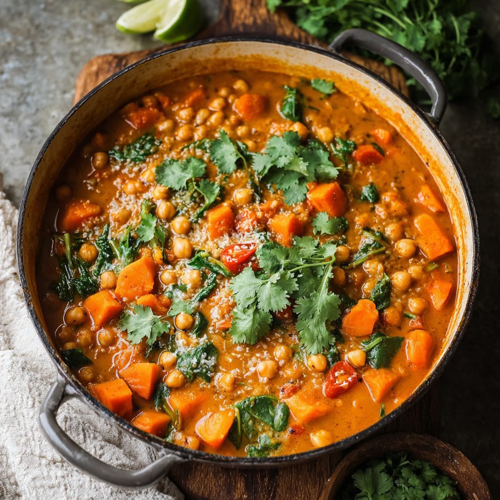 Sweet Potato and Chickpea Curry