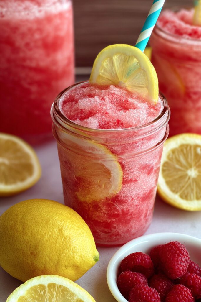 Delicious Variations of Raspberry Lemonade Slush