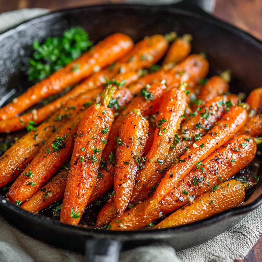 Garlic Butter Roasted Carrots: Elevate Your Holiday Dinner!