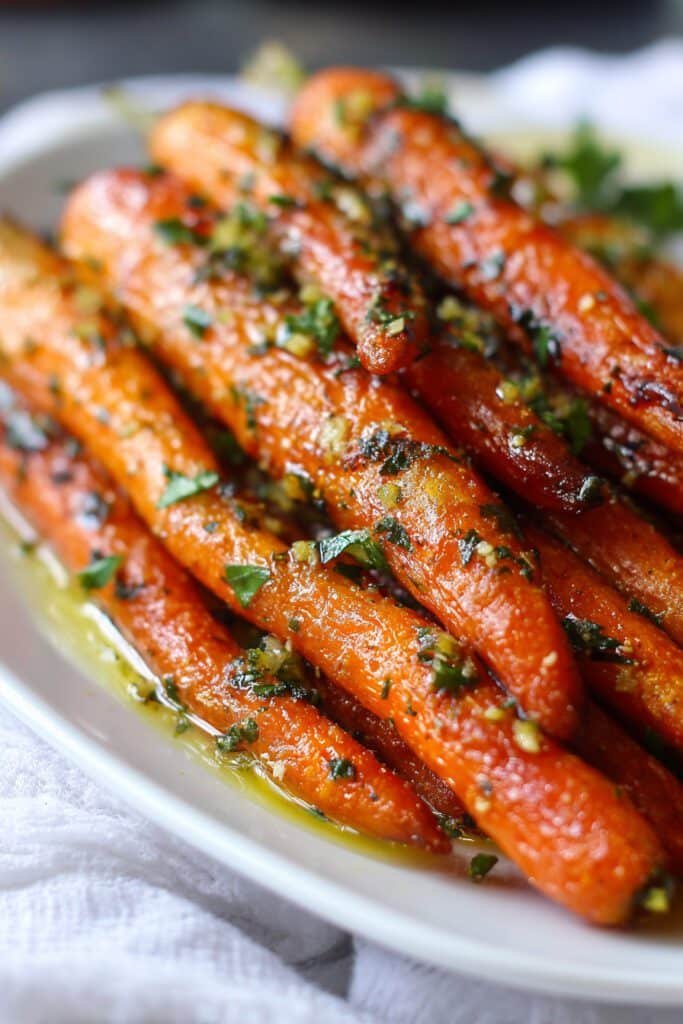 How to Make Garlic Butter Roasted Carrots