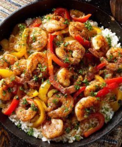 Cajun Shrimp and Rice