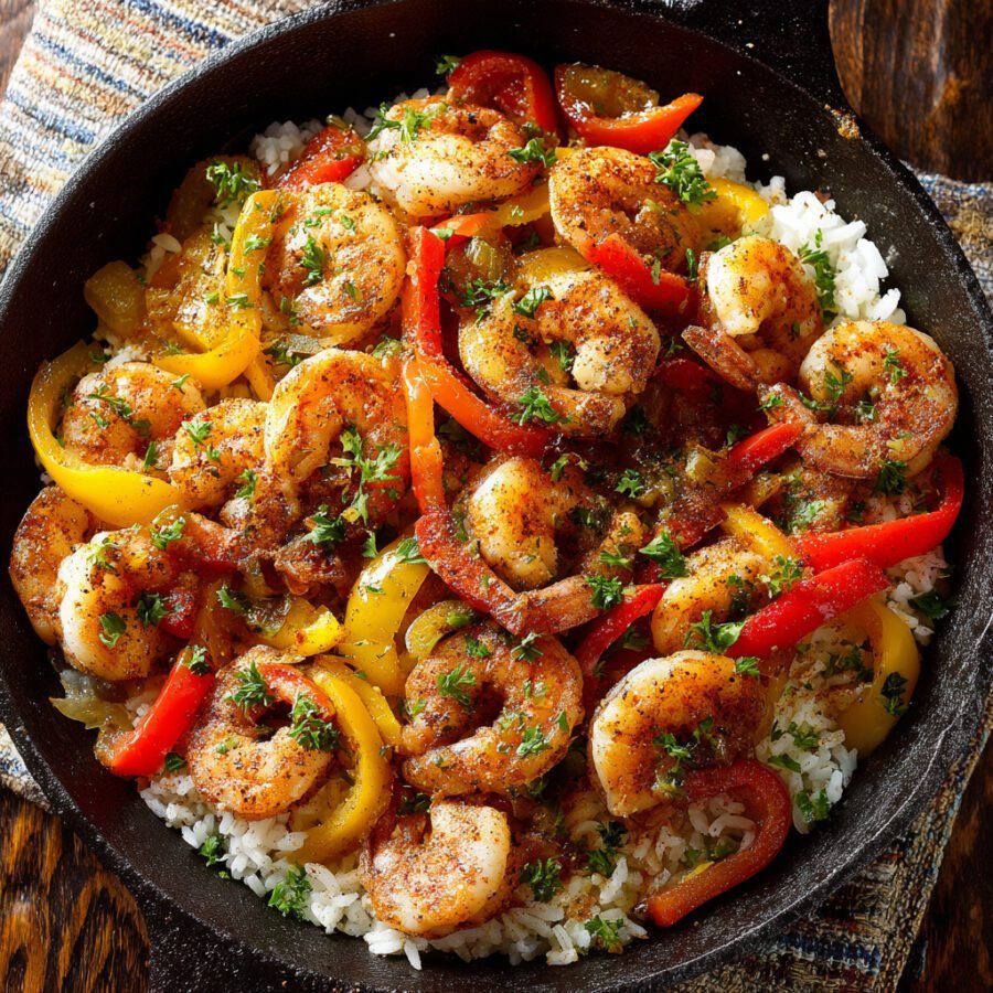 Cajun Shrimp and Rice