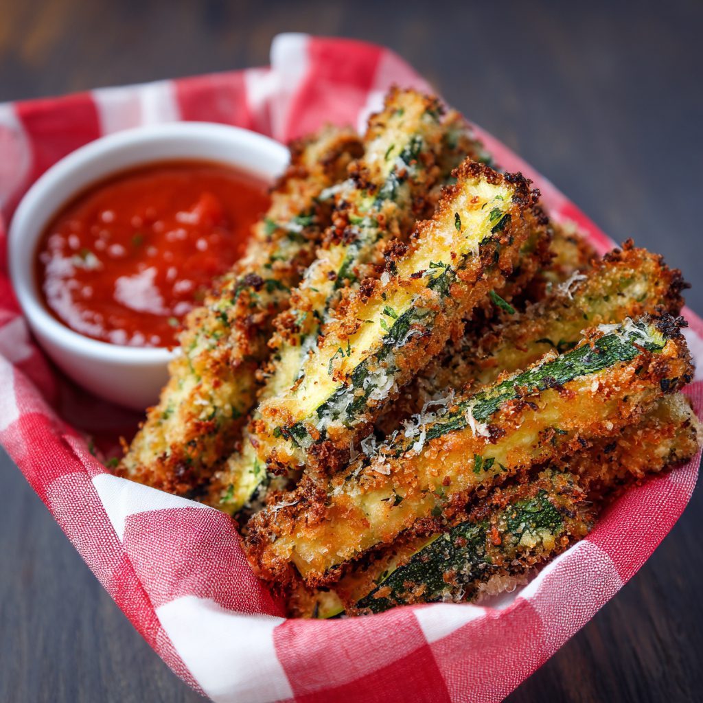 Crispy Oven-Baked Zucchini Fries: Guilt-Free Crunch Delight