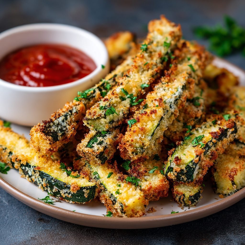 Crispy Oven-Baked Zucchini Fries: Guilt-Free Crunch Delight