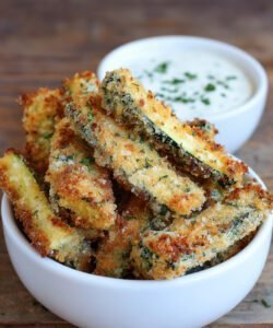 Crispy Oven-Baked Zucchini Fries
