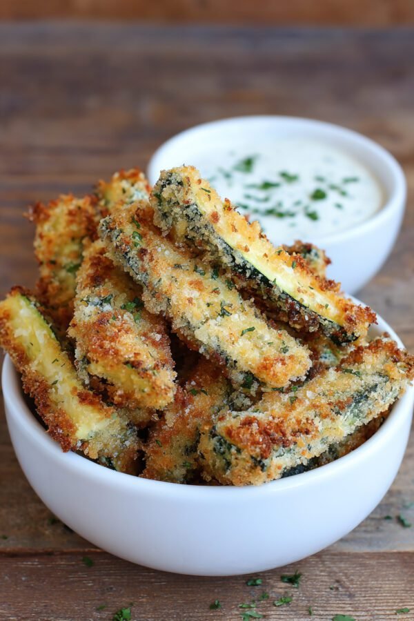 Crispy Oven-Baked Zucchini Fries