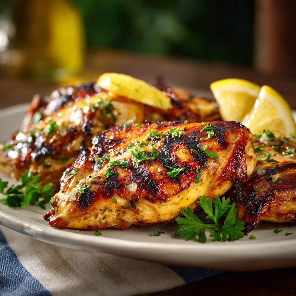 Lemon Garlic Grilled Chicken: Zesty BBQ Recipe Surprise