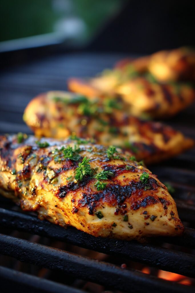 Lemon Garlic Grilled Chicken BBQ