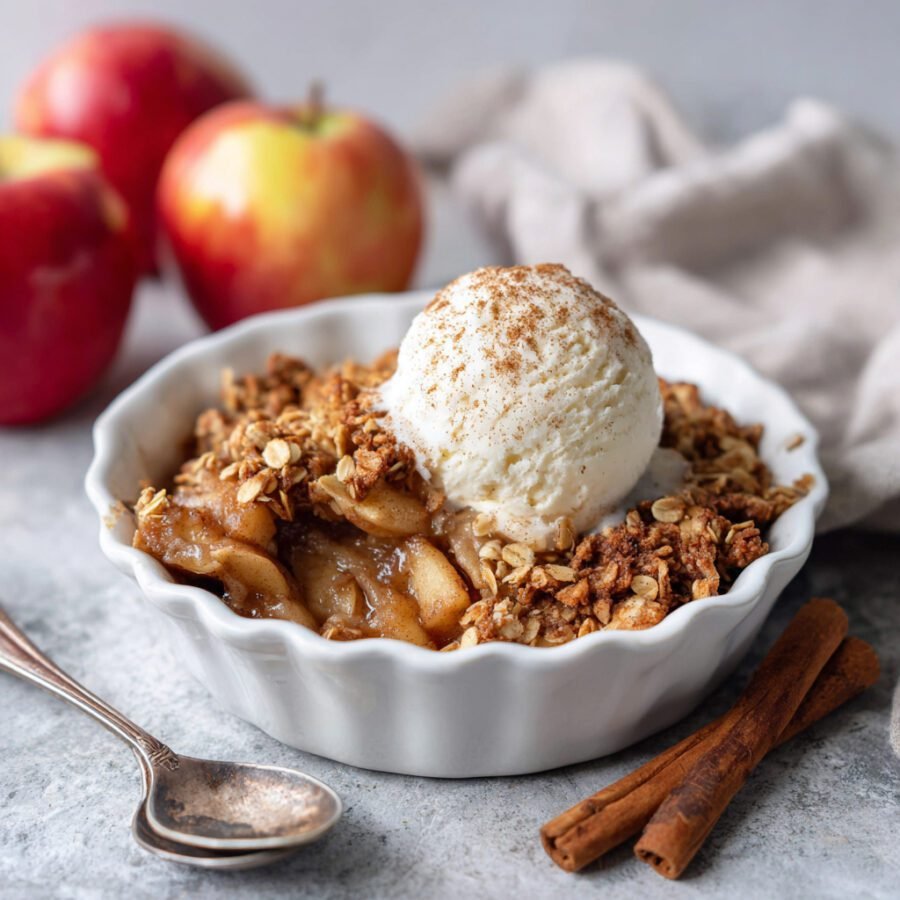 Cinnamon Apple Crisp: Irresistible Fall Dessert Delight!