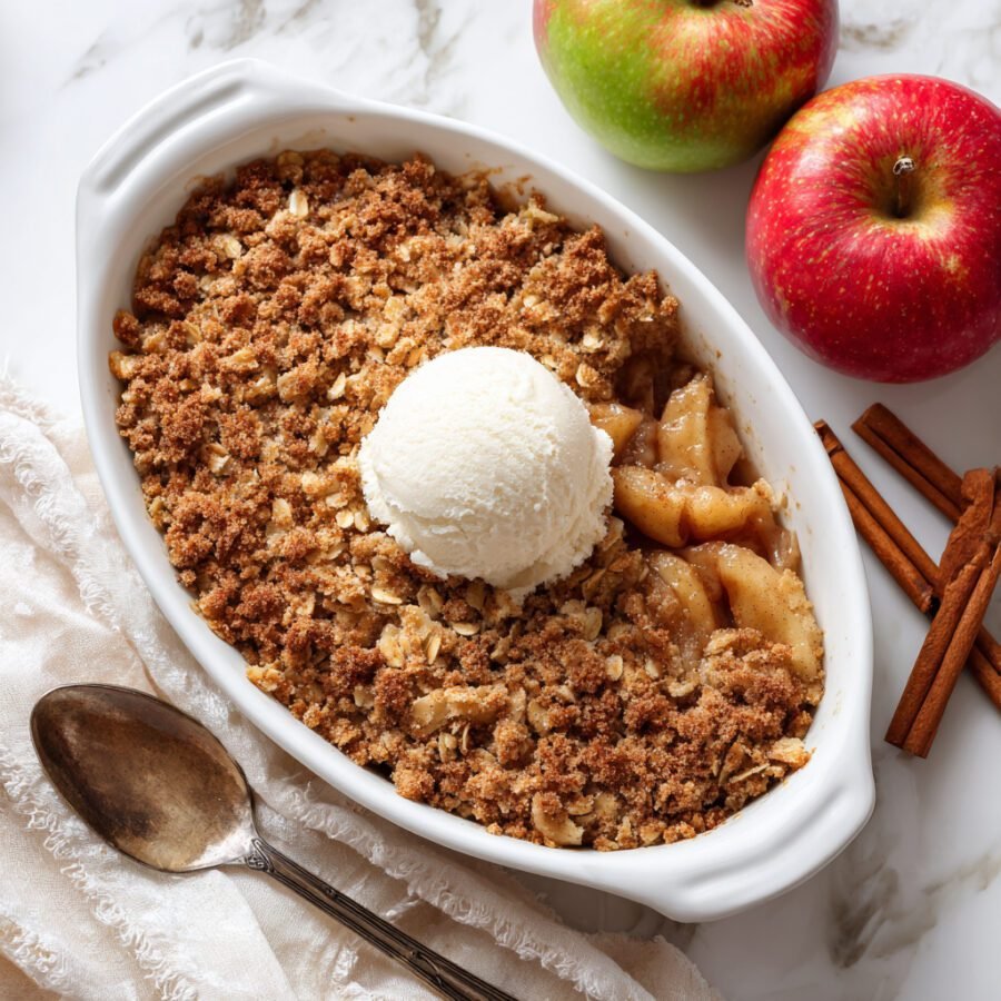 How to Make Cinnamon Apple Crisp