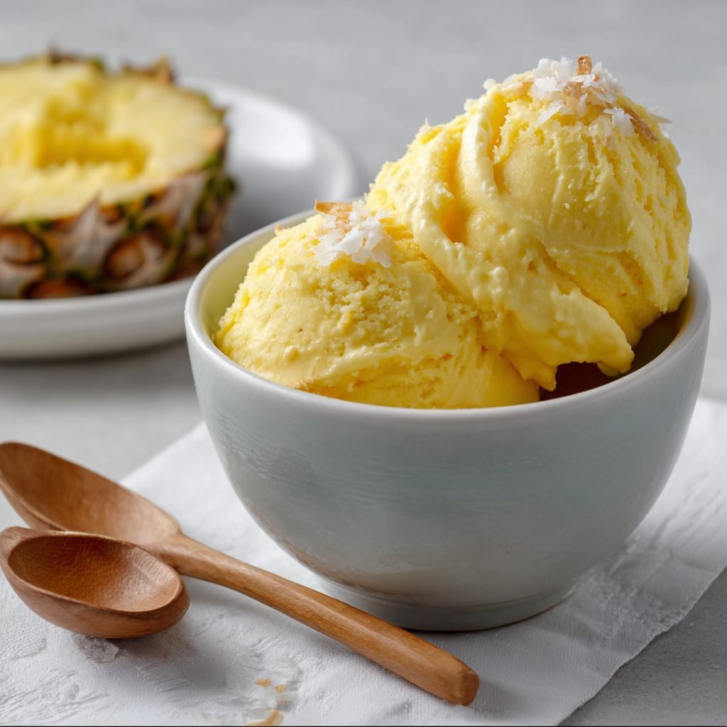Why You'll Love This Coconut Pineapple Nice Cream