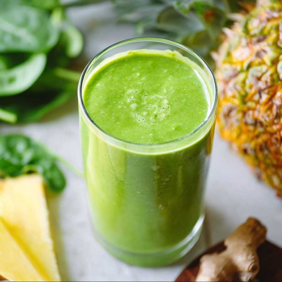 Tropical Green Detox Smoothie