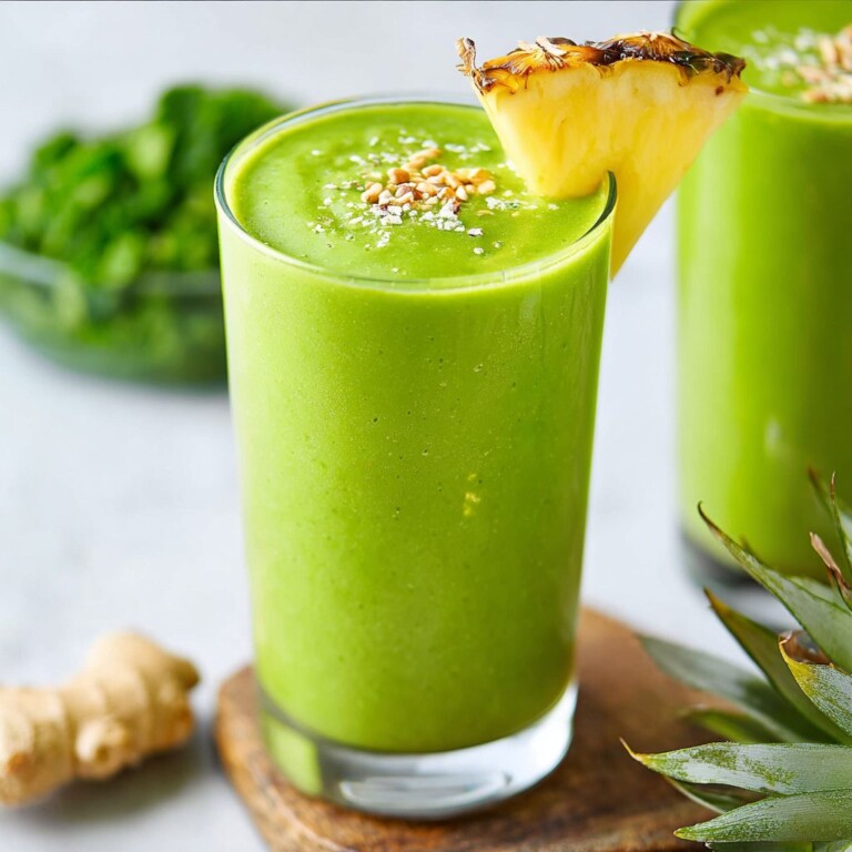Why You'll Love This Tropical Green Detox Smoothie
