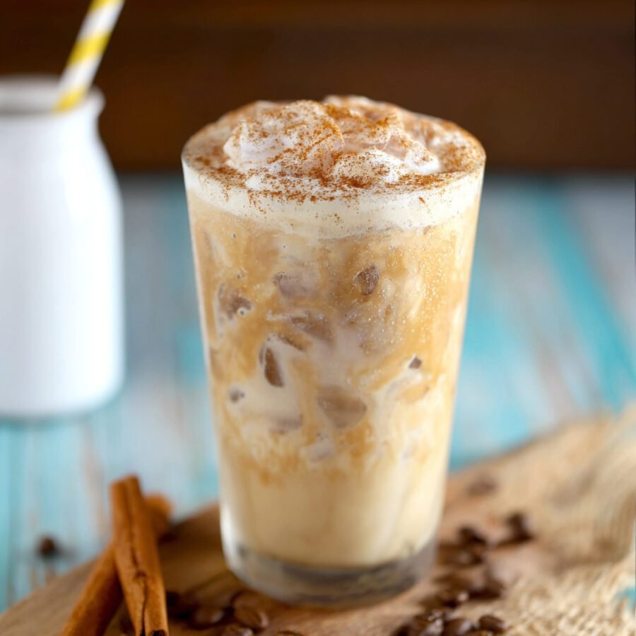 Iced Cinnamon Vanilla Latte