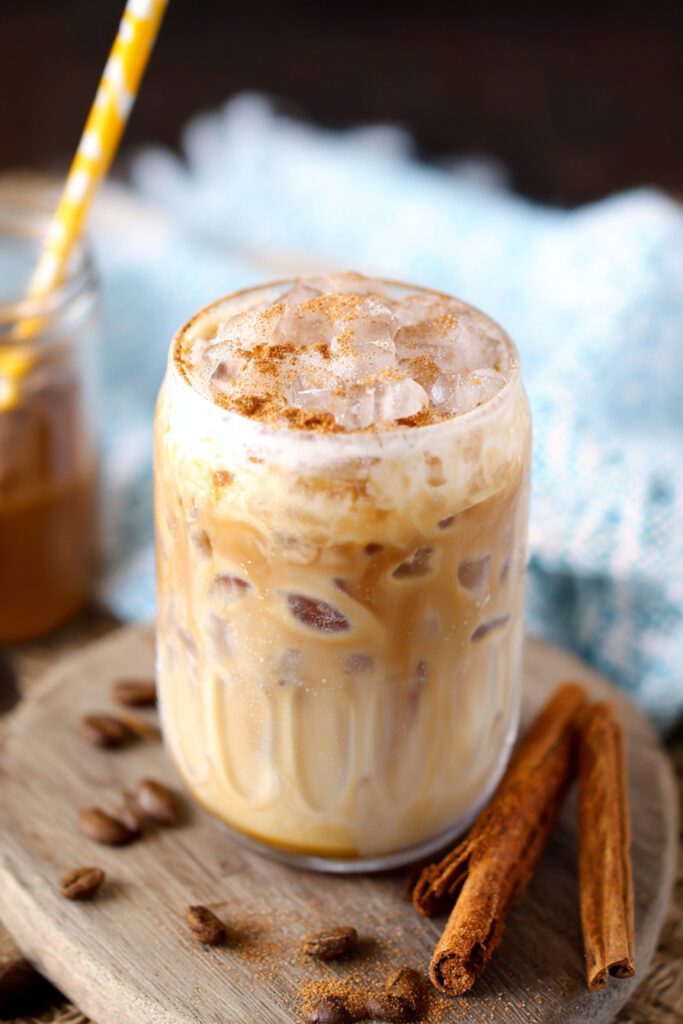 Iced Cinnamon Vanilla Latte
