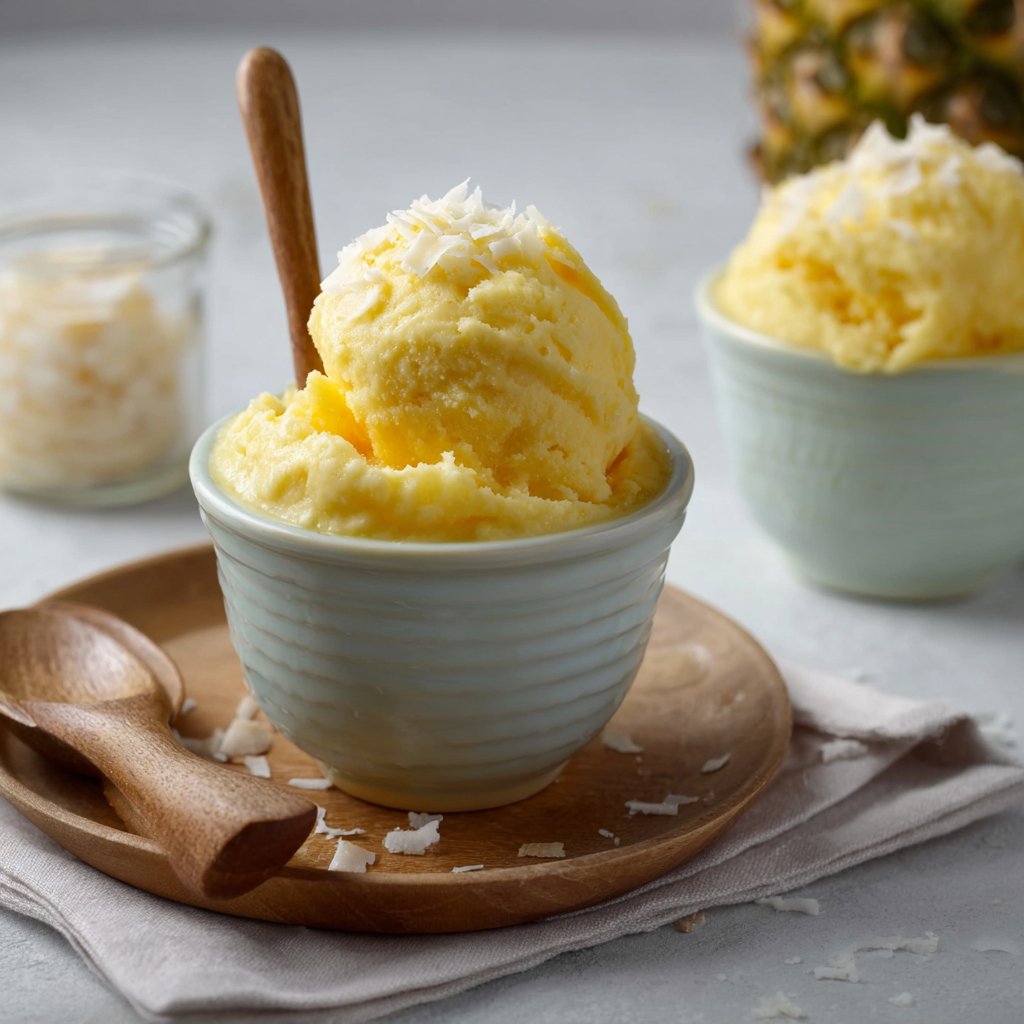 Delicious Variations of Coconut Pineapple Nice Cream