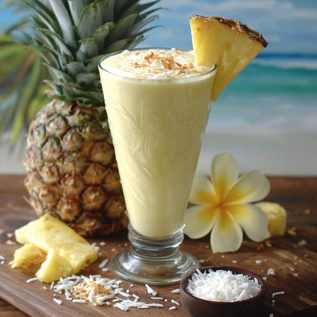 Pineapple Coconut Smoothie: Taste Tropical Bliss!