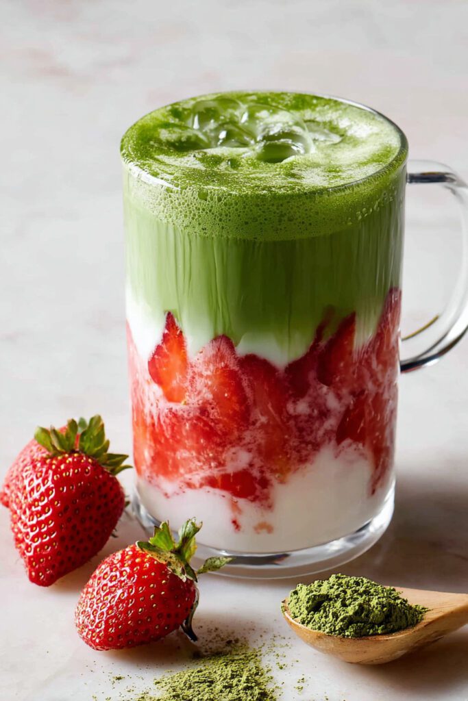 Delicious Variations of Strawberry Matcha Latte