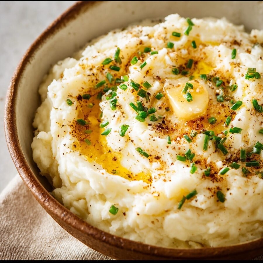 Roasted Garlic Mashed Potatoes