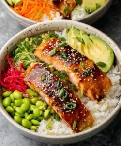 Teriyaki Salmon Healthy Dinner Recipe