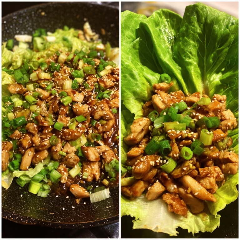 Teriyaki Chicken Lettuce Wraps