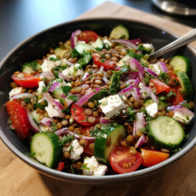 Mediterranean Lentil Salad
