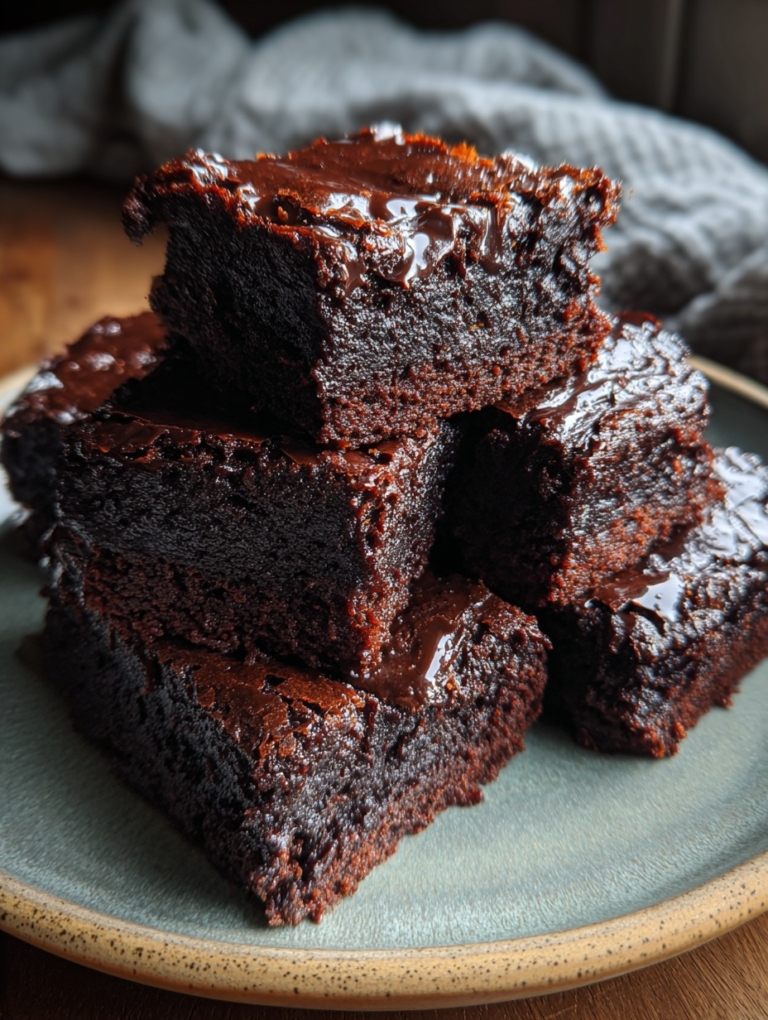 Vegan Chocolate Avocado Brownies