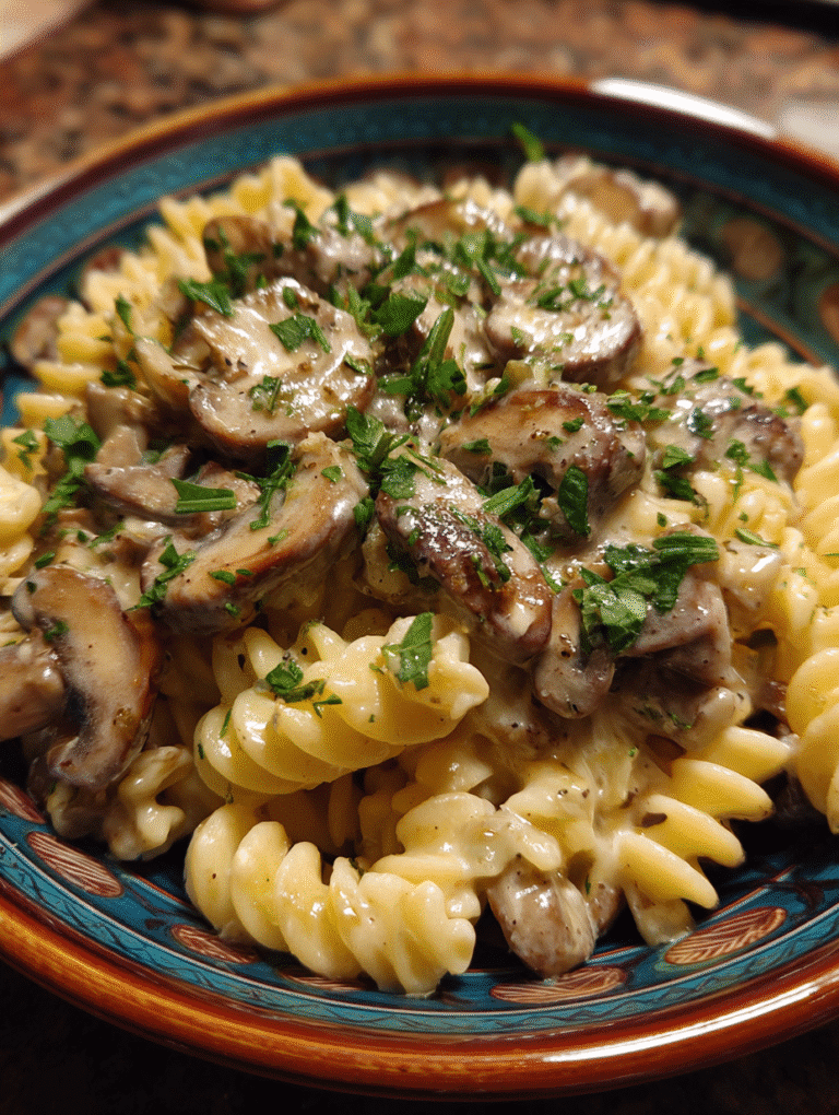 Creamy Vegan Mushroom Stroganoff – A Cozy Comfort Classic