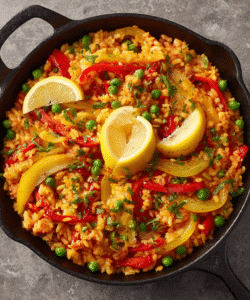 Authentic Spanish Vegetable Paella: The Festive Main Dish Recipe