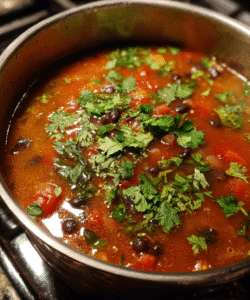 Spicy Black Bean Soup
