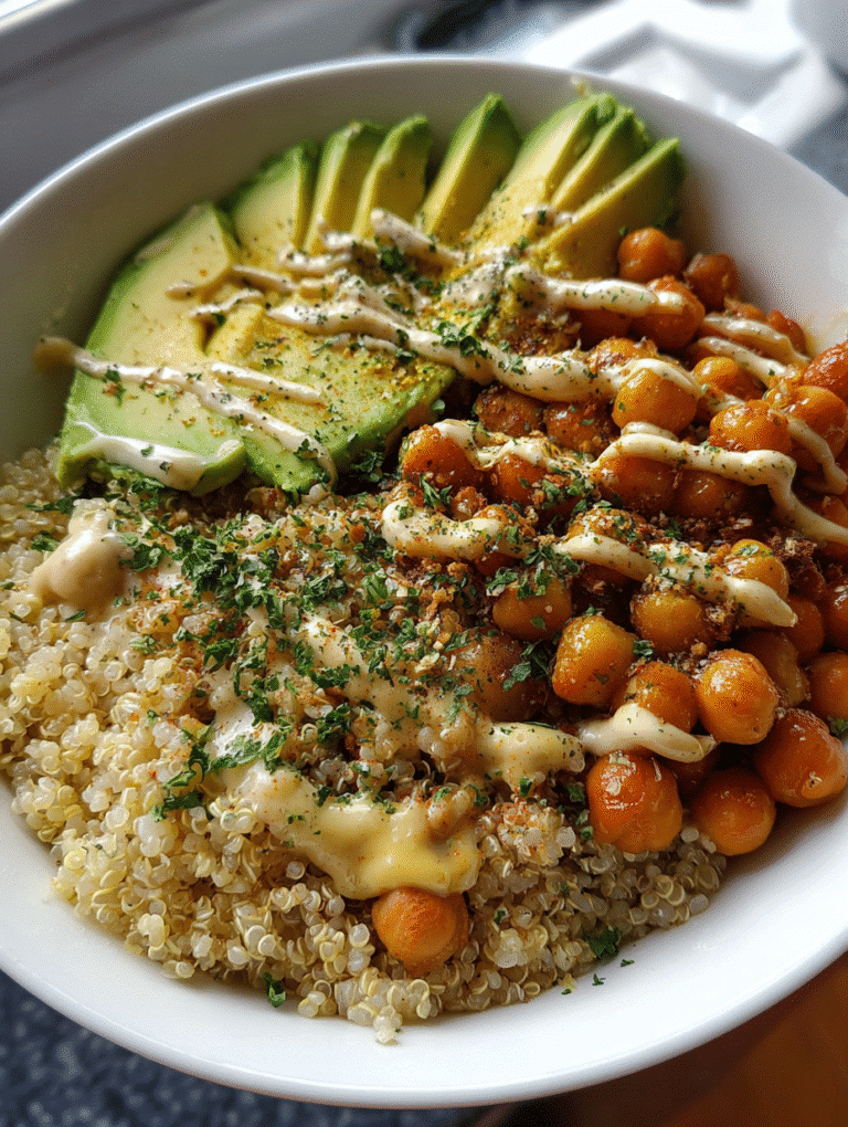 Chickpea and Quinoa Power Bowl