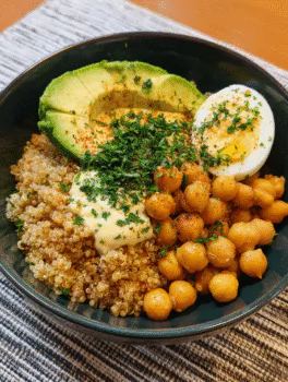 Chickpea and Quinoa Power Bowl